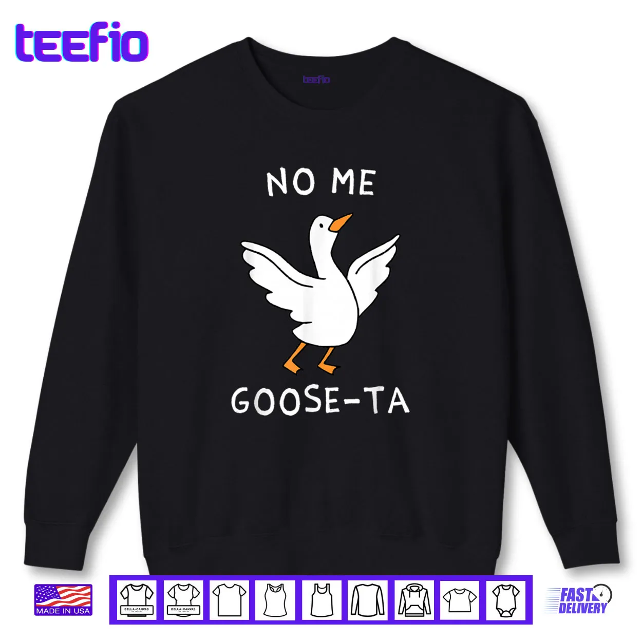No Me Goose ta Cute Goose Pun Funny Spanish Shirt No Me Goose ta Cute Goose Pun Funny Spanish Shirt
