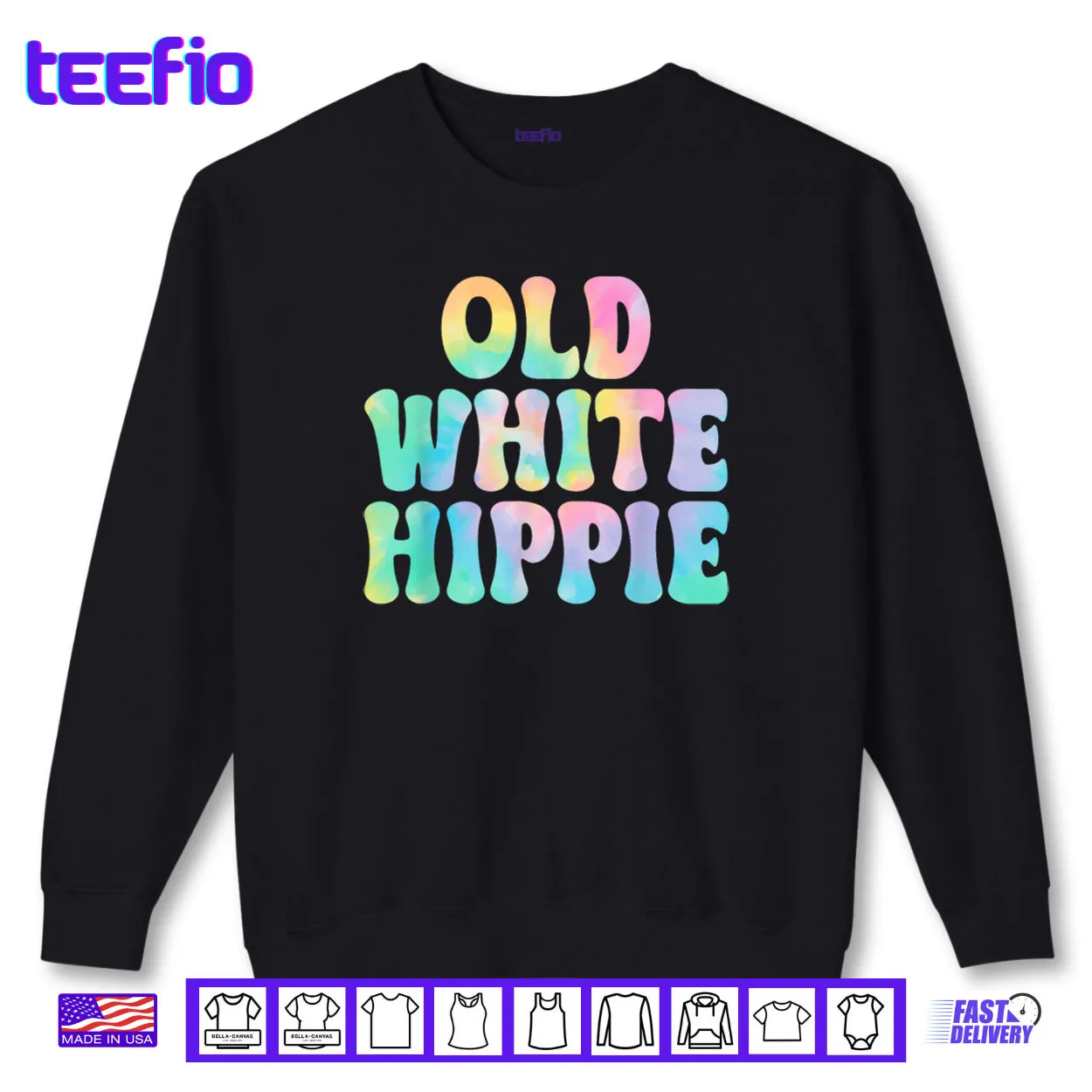 Old White Hippie Shirt Old White Hippie Shirt