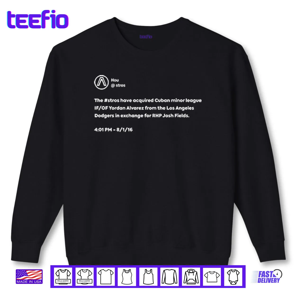 The Stros Have Acquired Cuban Minor League Yordan Alvarez Shirt The Stros Have Acquired Cuban Minor League Yordan Alvarez Shirt