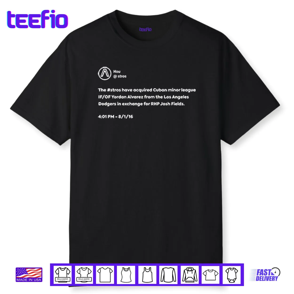 The Stros Have Acquired Cuban Minor League Yordan Alvarez Shirt The Stros Have Acquired Cuban Minor League Yordan Alvarez Shirt