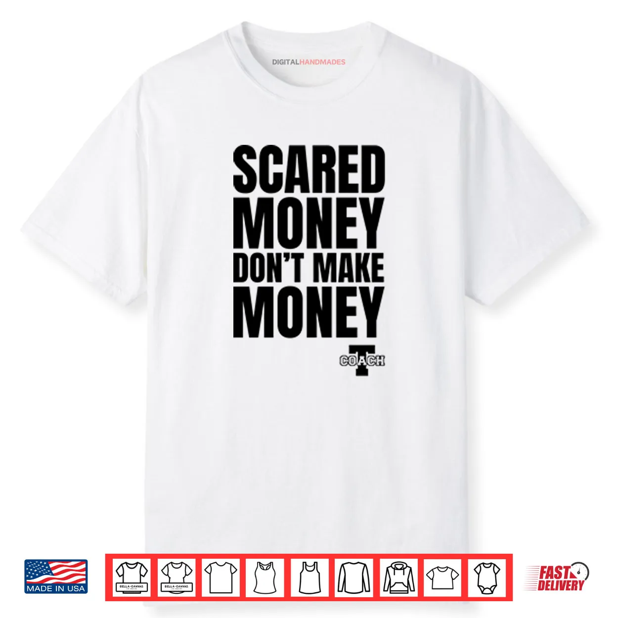 Aaron Rodgers Scared Money Don’t Make Money Shirt