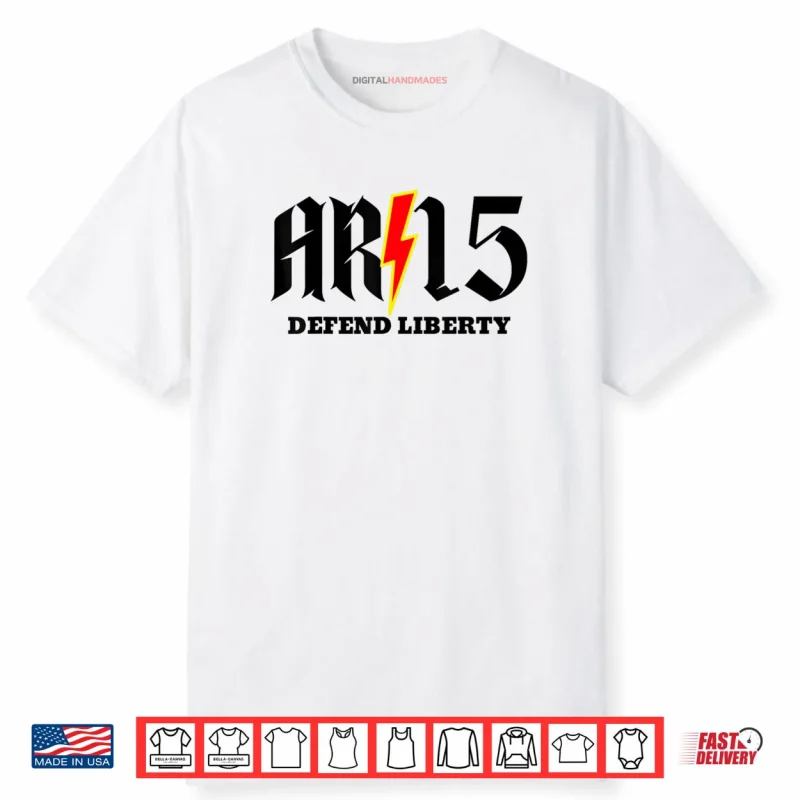 AR15 Defend Liberty Shirt