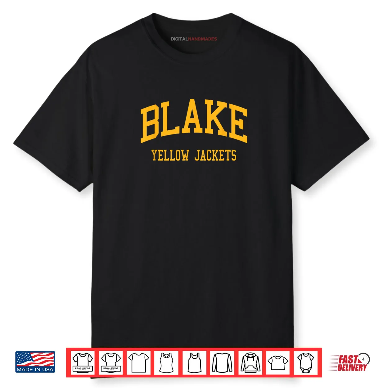 Blake High School HS Tampa FL Retro Sports Shirt