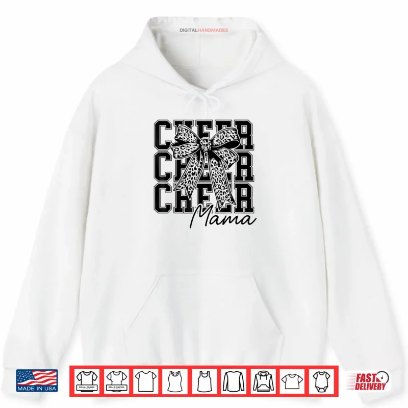 Cheer Mama Cheerleader Mom Cheer Mom Biggest Fan Mothers Day Shirt
