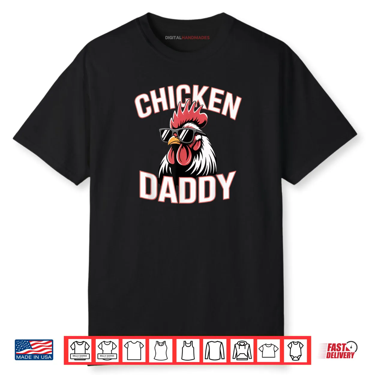 Chicken Daddy Raising Farm Chickens Shirt