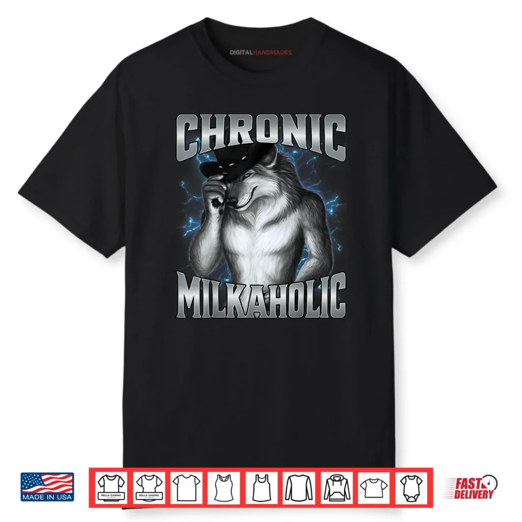 Chronic Milkaholic Cringe Alpha Werewolf Meme Shirt 1 Chronic Milkaholic Cringe Alpha Werewolf Meme Shirt