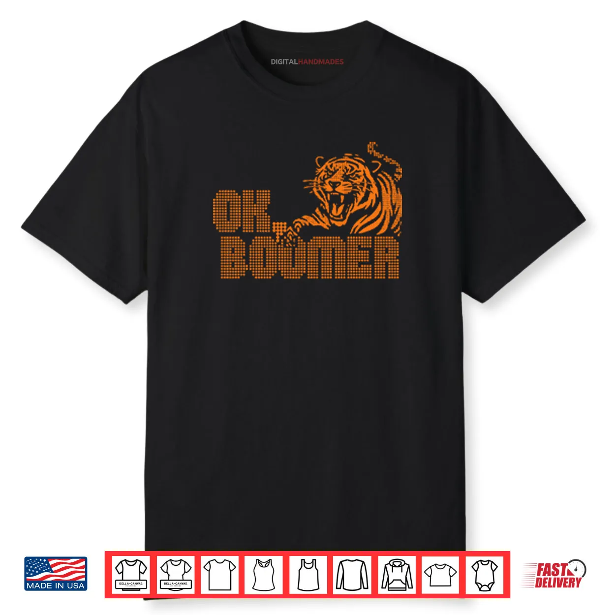 Cincinnati Bengals Football Tiger OK Boomer Shirt