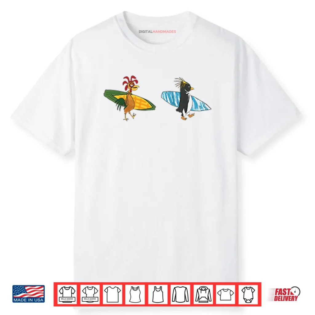 Cody Maverick & Chicken Joe Surf’s Up Shirt 1 Cody Maverick & Chicken Joe Surf’s Up Shirt