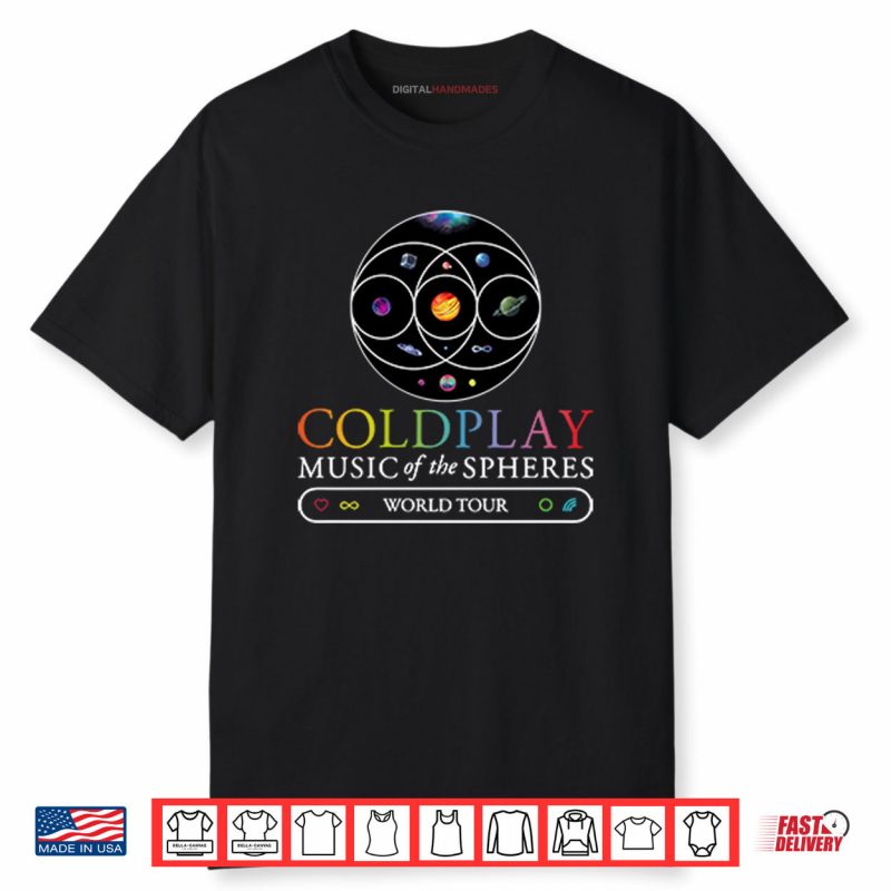 Coldplay Music Of The Spheres World Tour Shirt