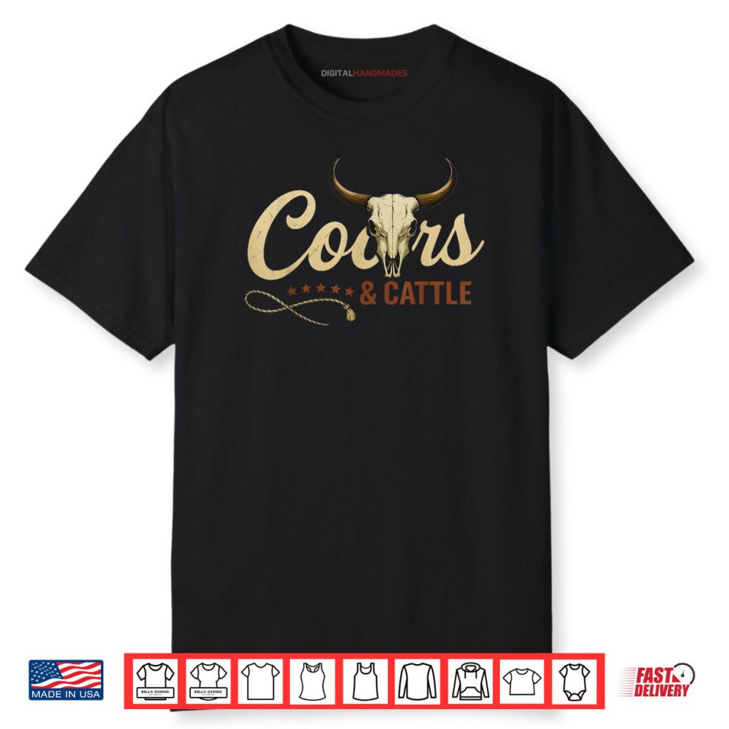 Coor and Cattles Rodeo Western Cowboy Shirt 1 Coor and Cattles Rodeo Western Cowboy Shirt