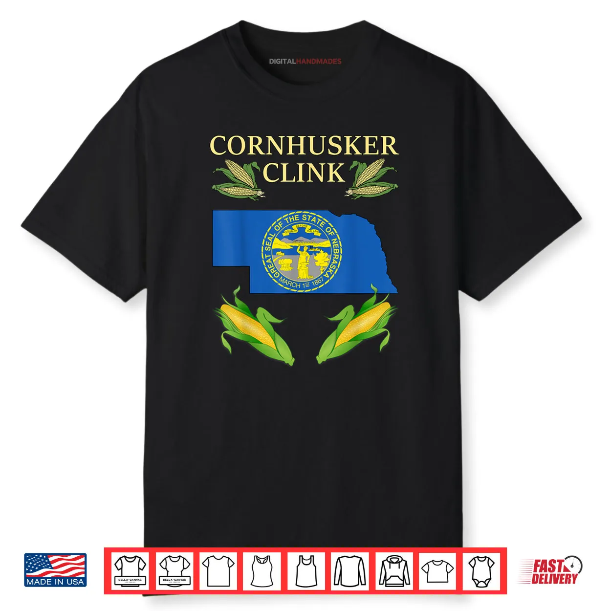 Cornhusker Clink Nebraska USA Politics Shirt