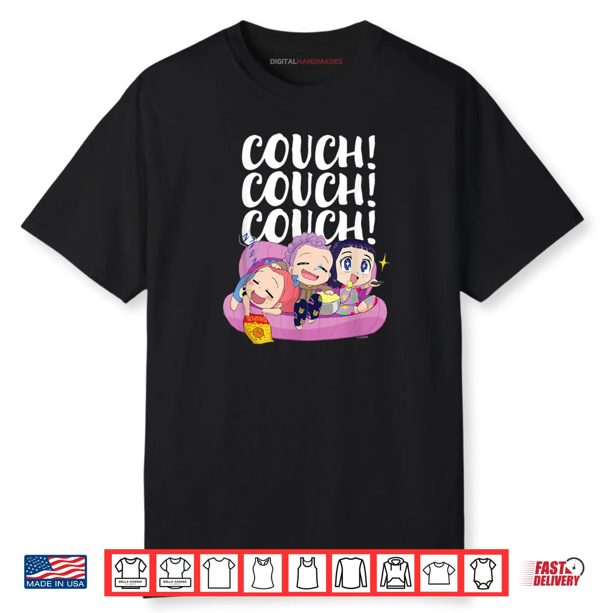 Couch Couch Couch KPop Demon Hunter Shirt