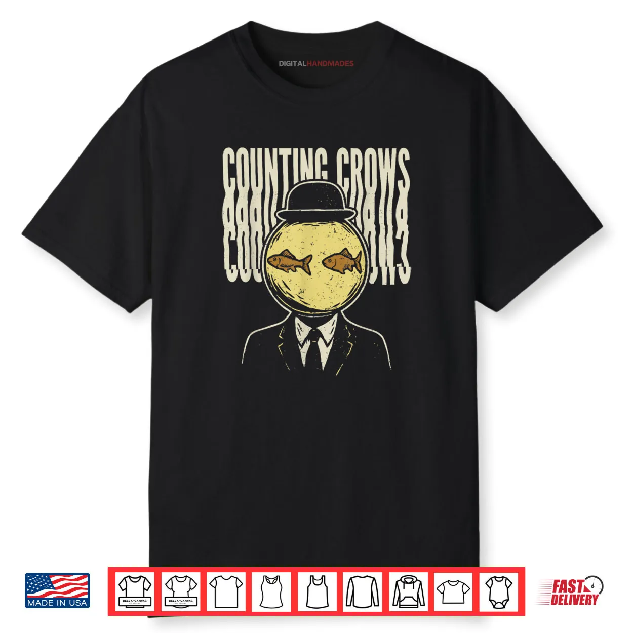Counting Crows Fishbowl Shirt
