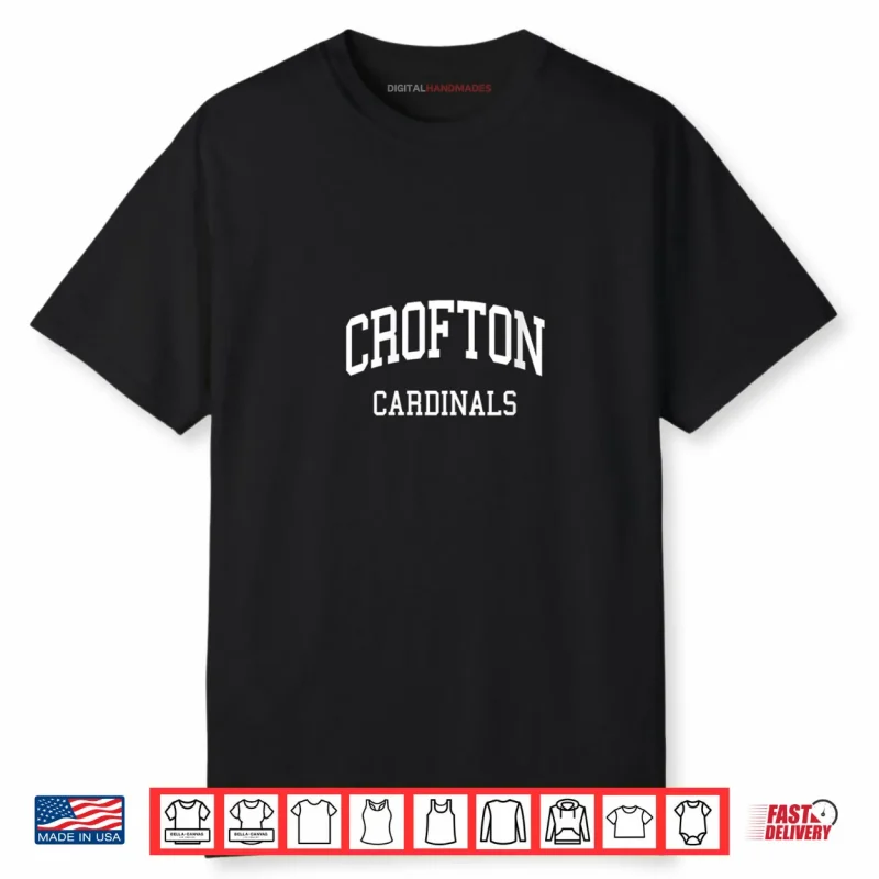 Crofton High School HS Gambrills MD Retro Sports Shirt
