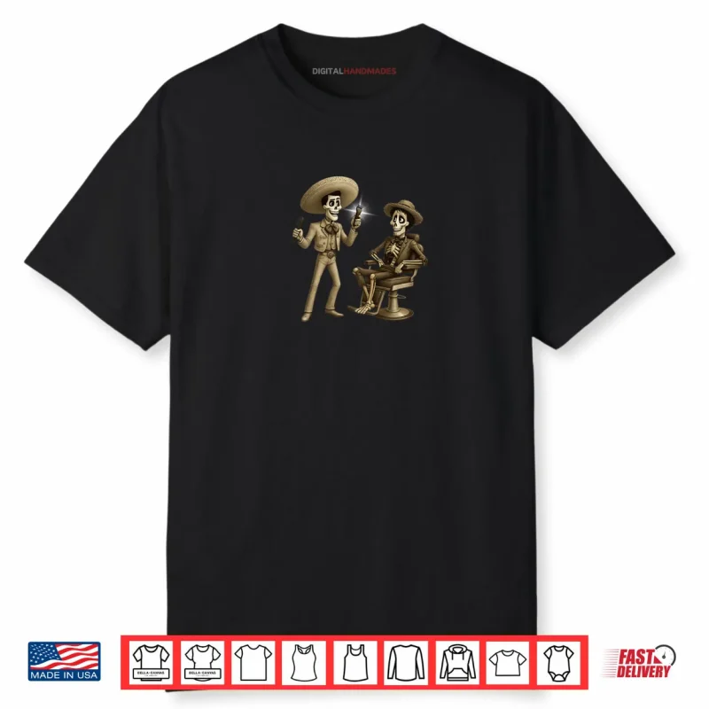 Dia de Los Muertos Barber Shirt