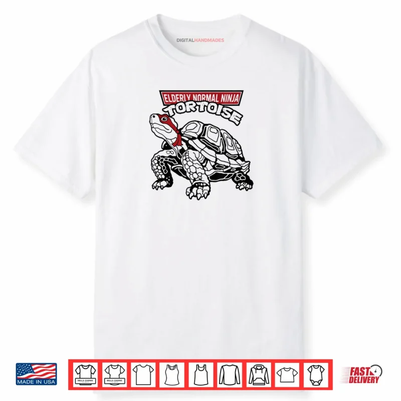 Elderly Normal Ninja Tortoise Shirt