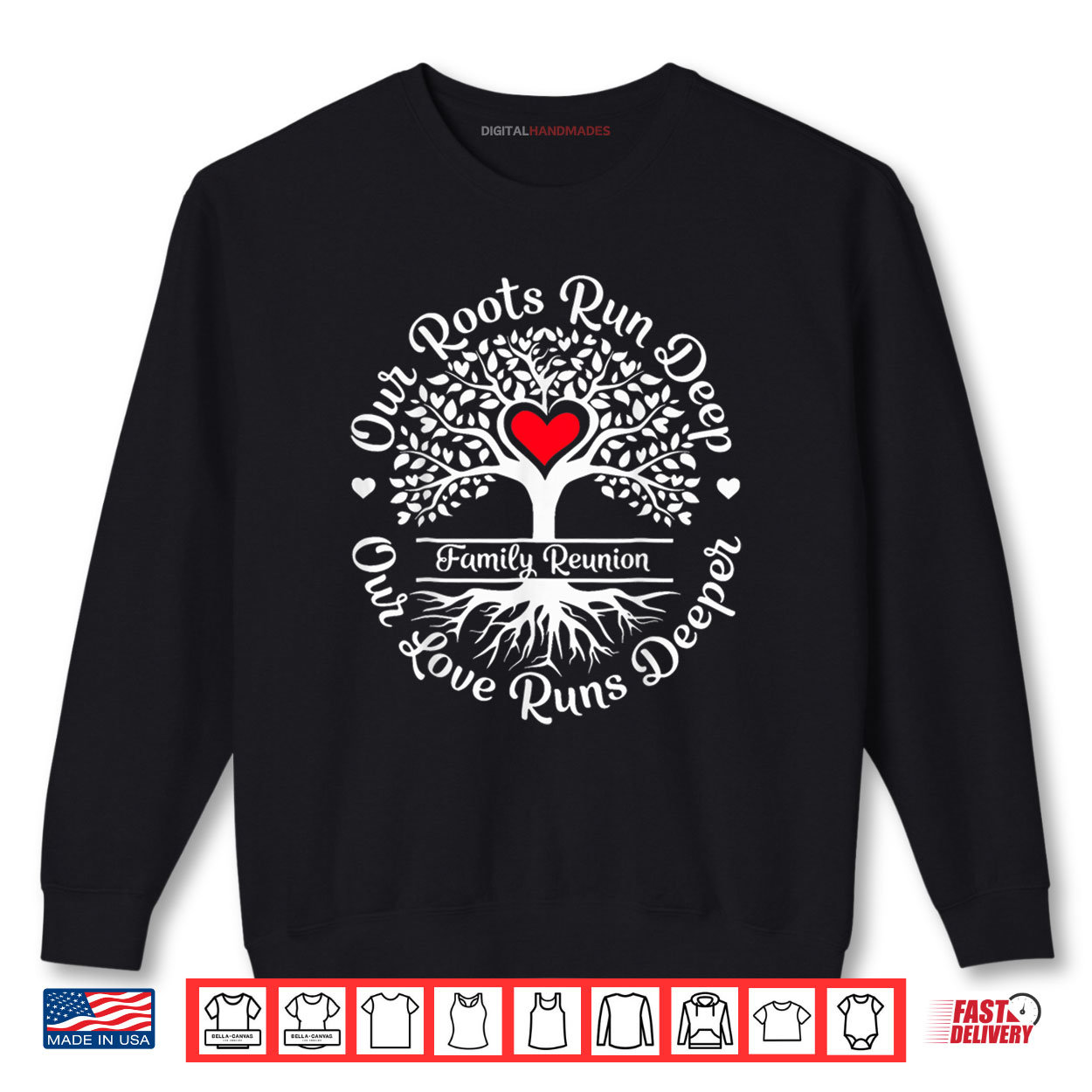 Family Reunion 2025 Our Roots Run Deep Our Love Runs Deeper Shirt