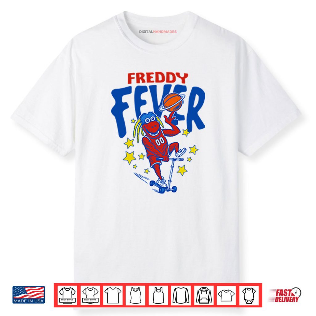 Freddy Fever Mascot Indiana Fever Basketball Shirt 1 Freddy Fever Mascot Indiana Fever Basketball Shirt