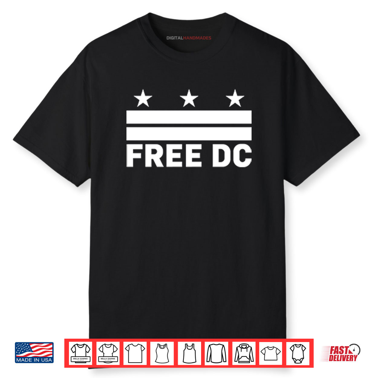 Free DC Washington DC TShirt