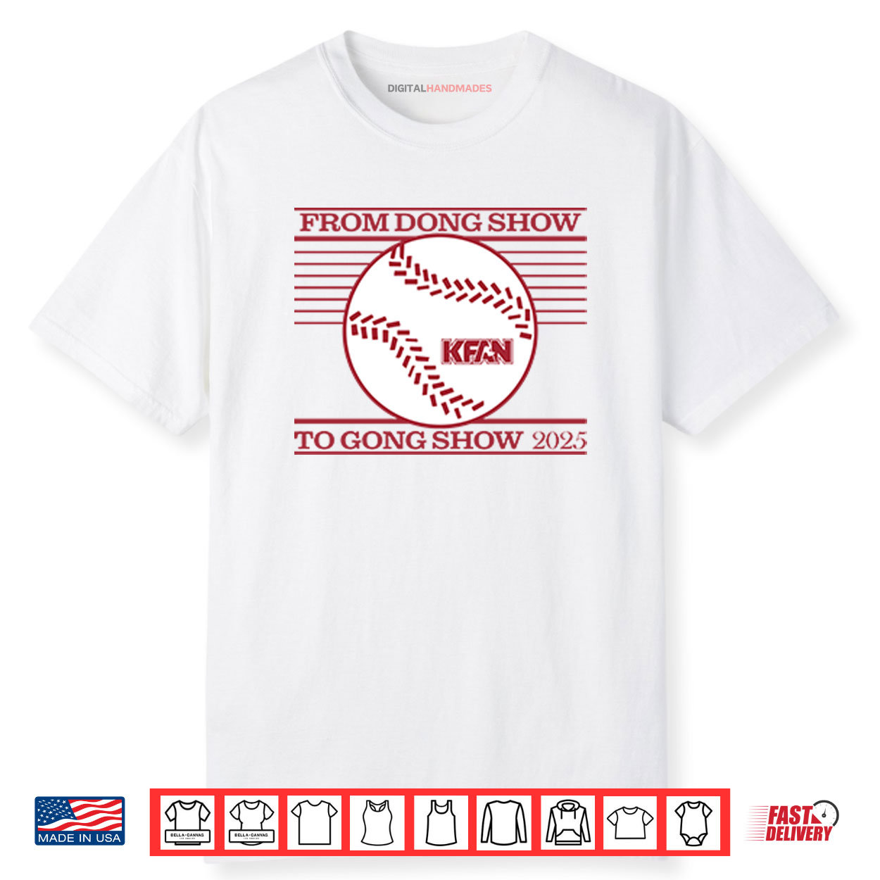 From Dong Show to Gong Show 2025 Shirt