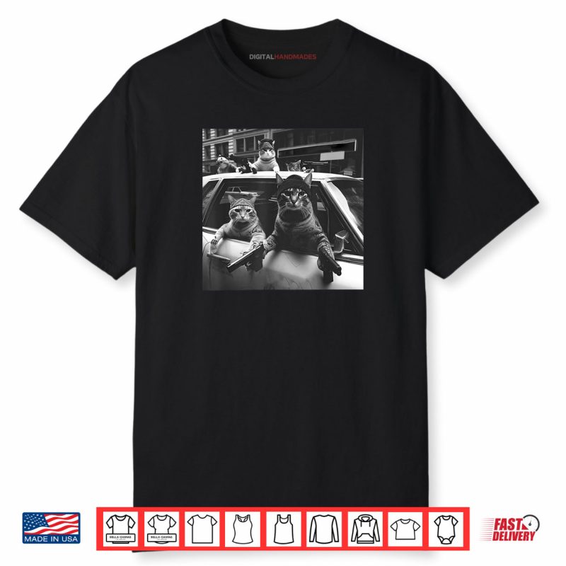Funny Cat Gang Vintage Shirt