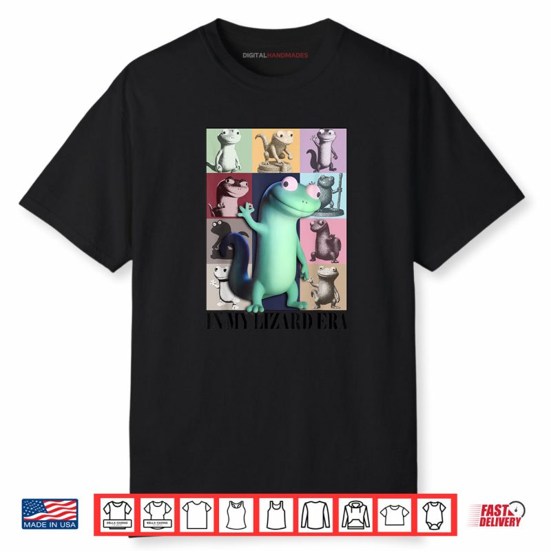 Funny in My Lizard Era Meme Animal Shirt