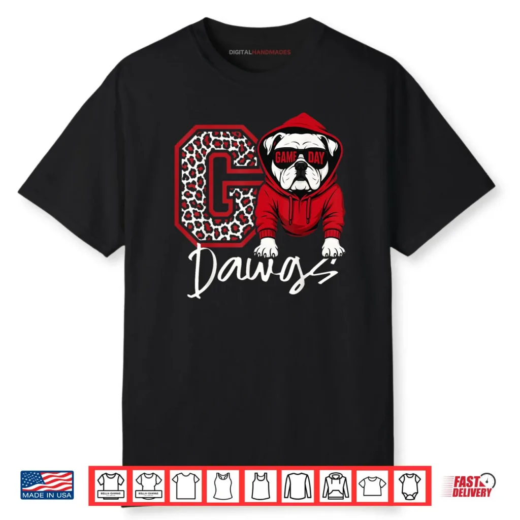 Game Day Retro Go Dawgs Bulldogs Shirt 1 Game Day Retro Go Dawgs Bulldogs Shirt