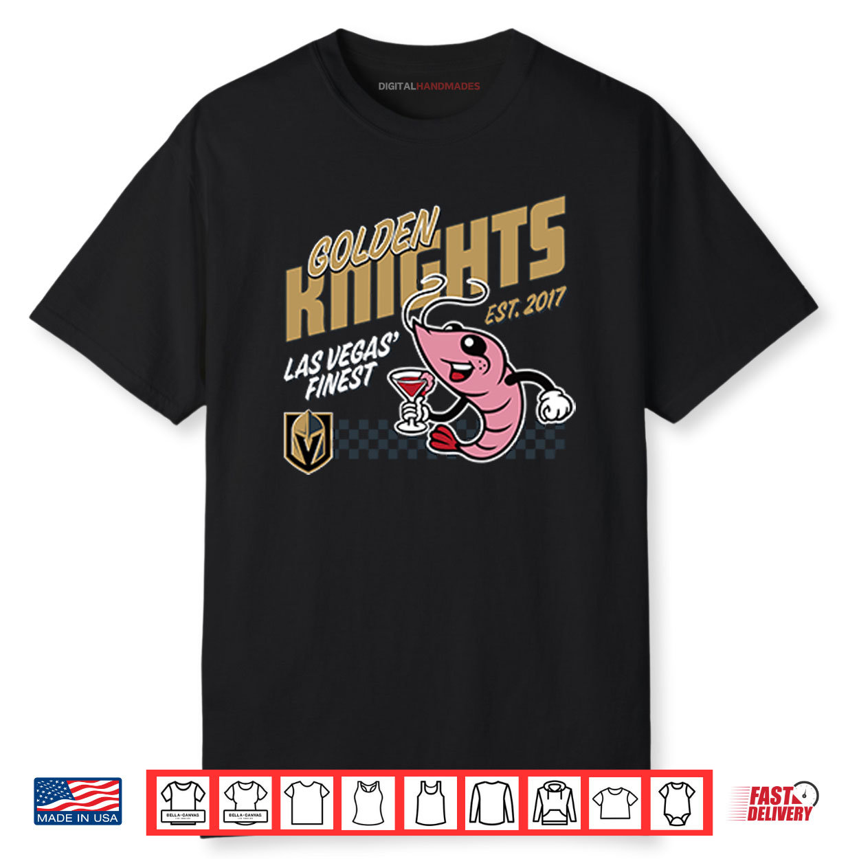 Golden Knights Las Vegas’ Finest Est 2017 Shirt