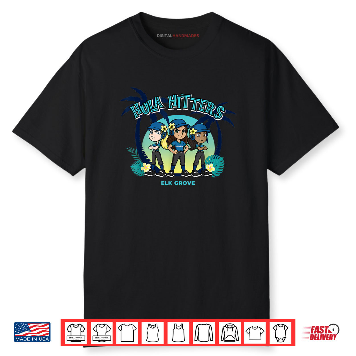 Hula Hitters Softball Shirt