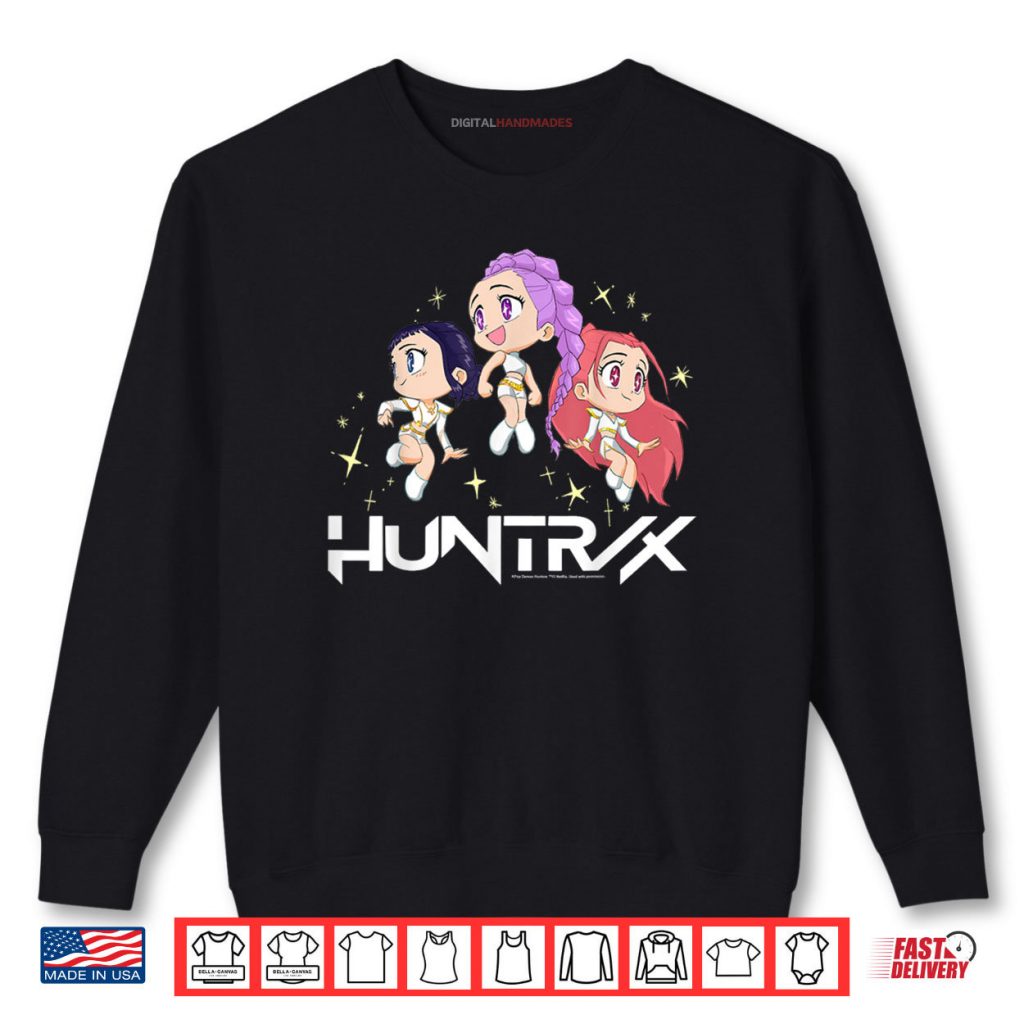 Huntrixx Chibi Sparkling Group Shot Shirt