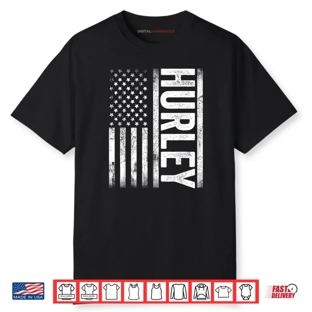 Hurley KY Vintage Us American Flag Shirt 1 Hurley KY Vintage Us American Flag Shirt