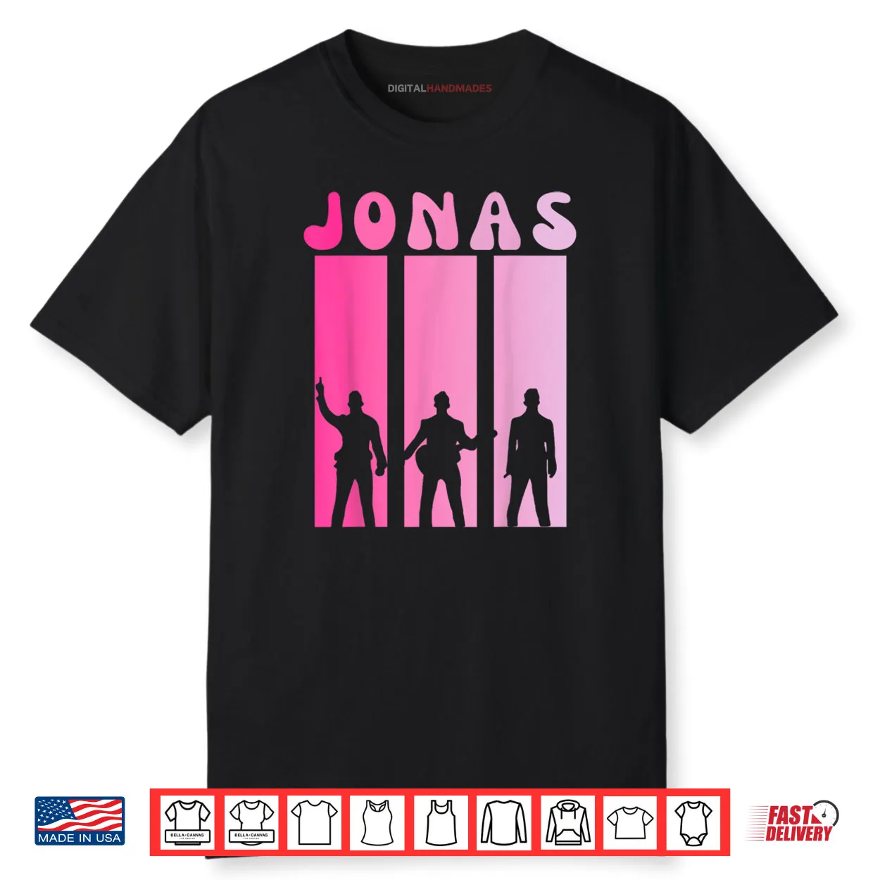 Jonas First Name I Love Jonas 80’s Vintage Shirt