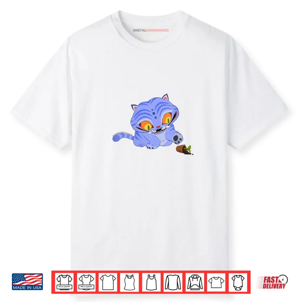 Kpop Demon Hunters Derpy Playing with Plant Vase Shirt 1 Kpop Demon Hunters Derpy Playing with Plant Vase Shirt