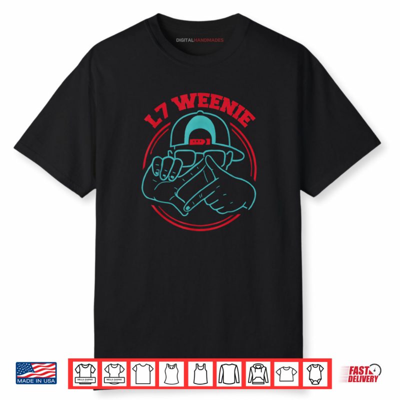 L7 Weenie Funny Baseball Softball Shirt