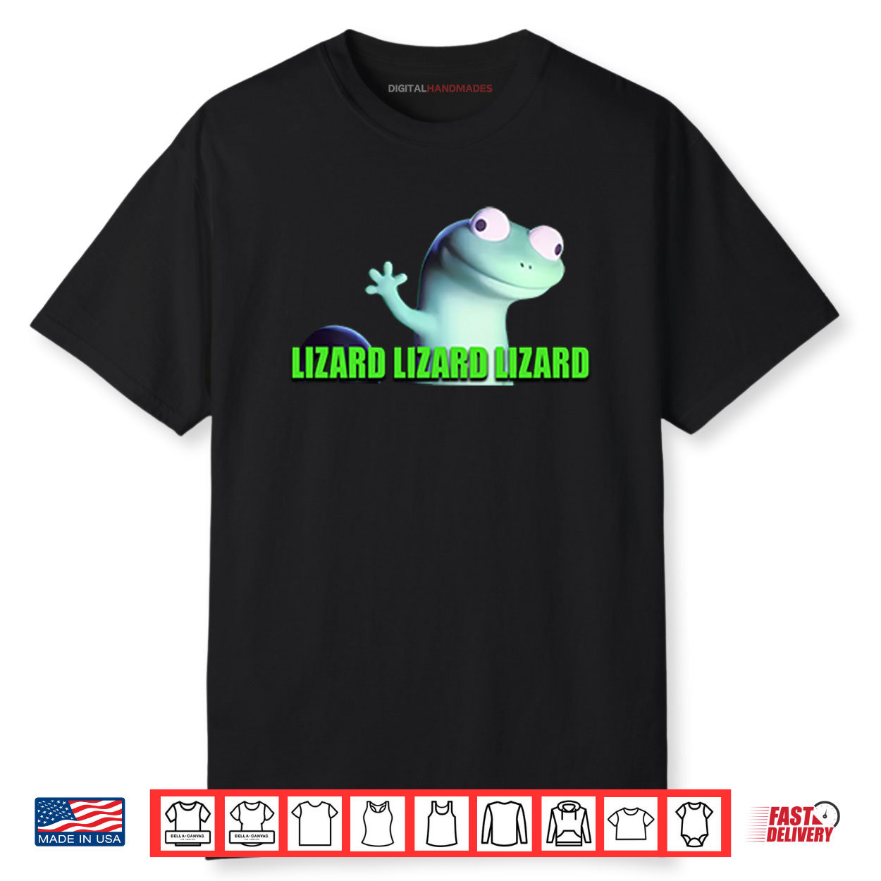 Lizard Lizard Lizard Shirt