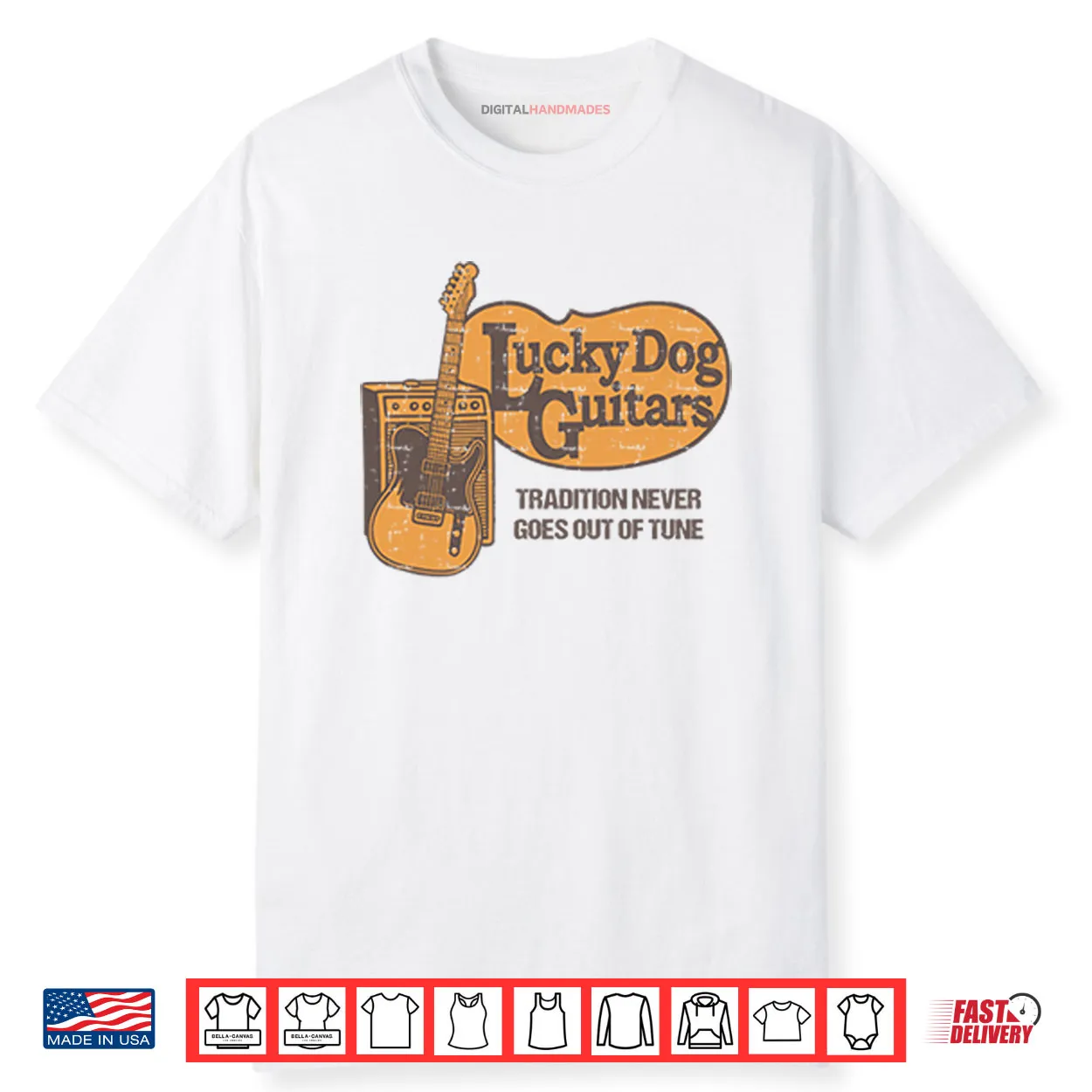 Lucky Dog Guitars Cracker Barrel Shirt Lucky Dog Guitars Cracker Barrel Shirt