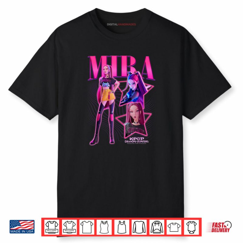Mira Showcase Retro Neon Poster Shirt