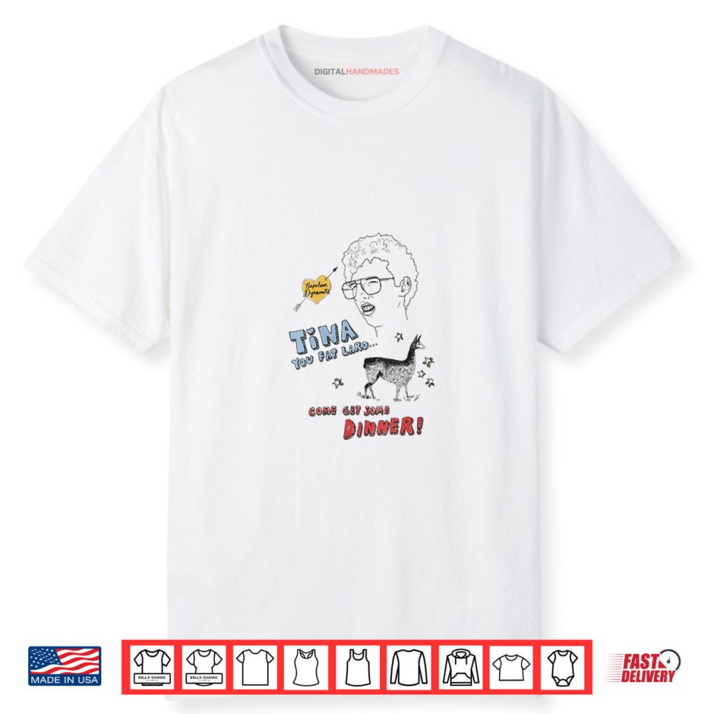 Napoleon Dynamite Tina Get Your Dinner Sketchbook Shirt 1 Napoleon Dynamite Tina Get Your Dinner Sketchbook Shirt