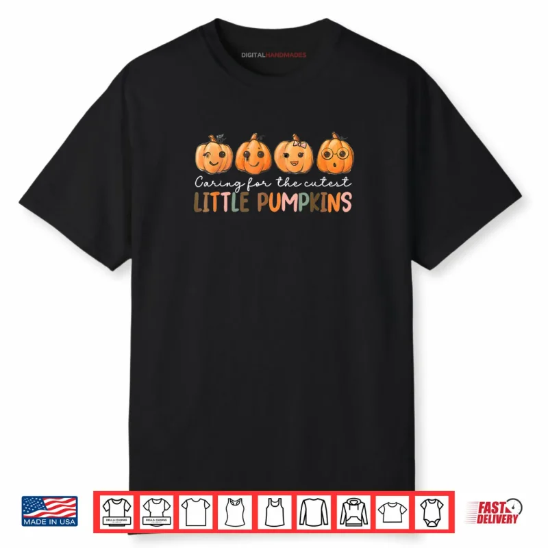 NICU Nurse Halloween Cutest Pumpkins Mother Baby Nurse Fall Shirt