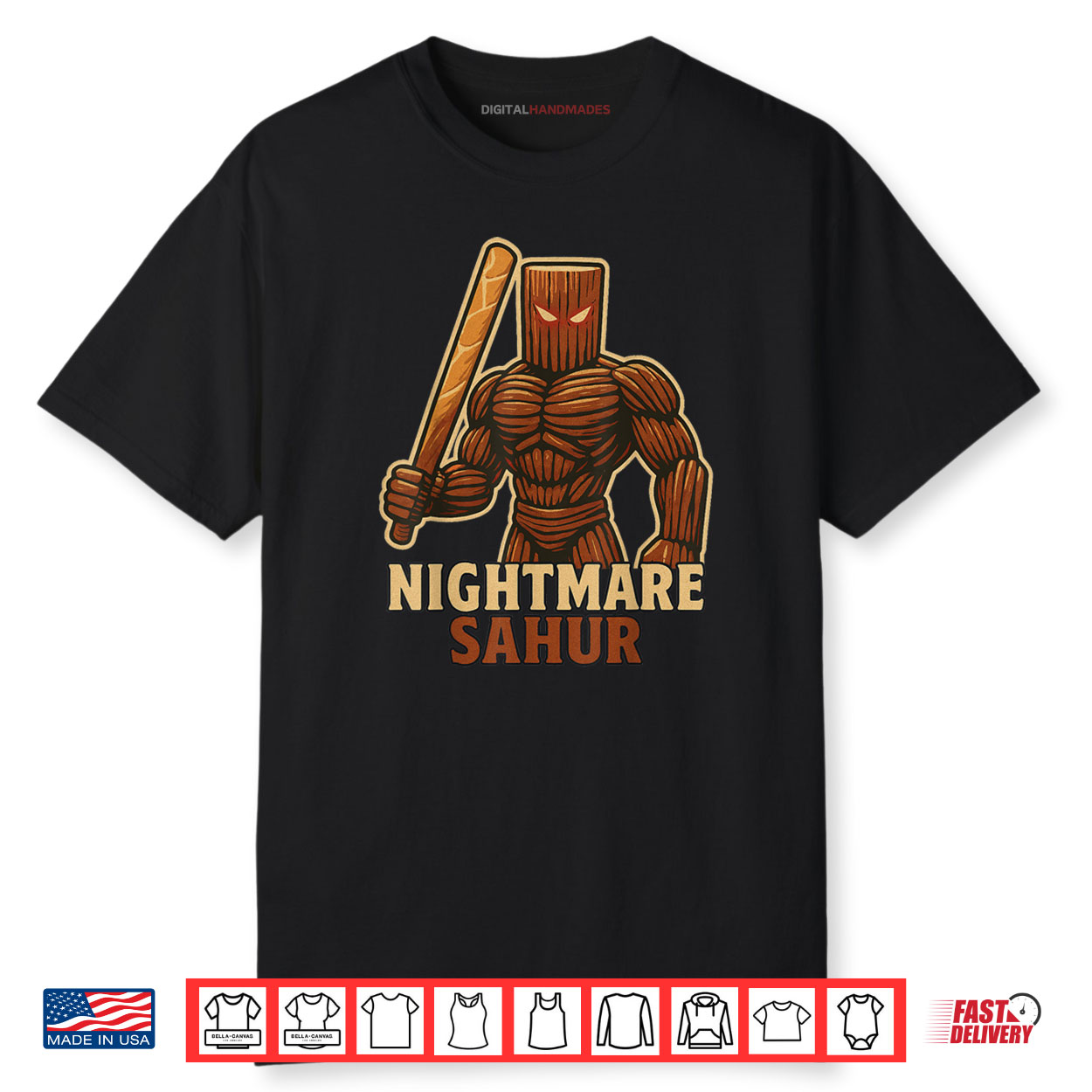 Nightmare Sahur Italian Brainrot Shirt