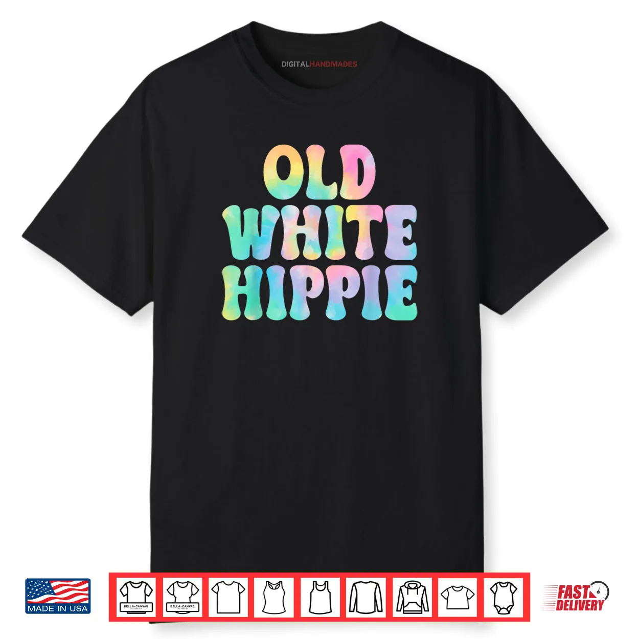 Old White Hippie Shirt