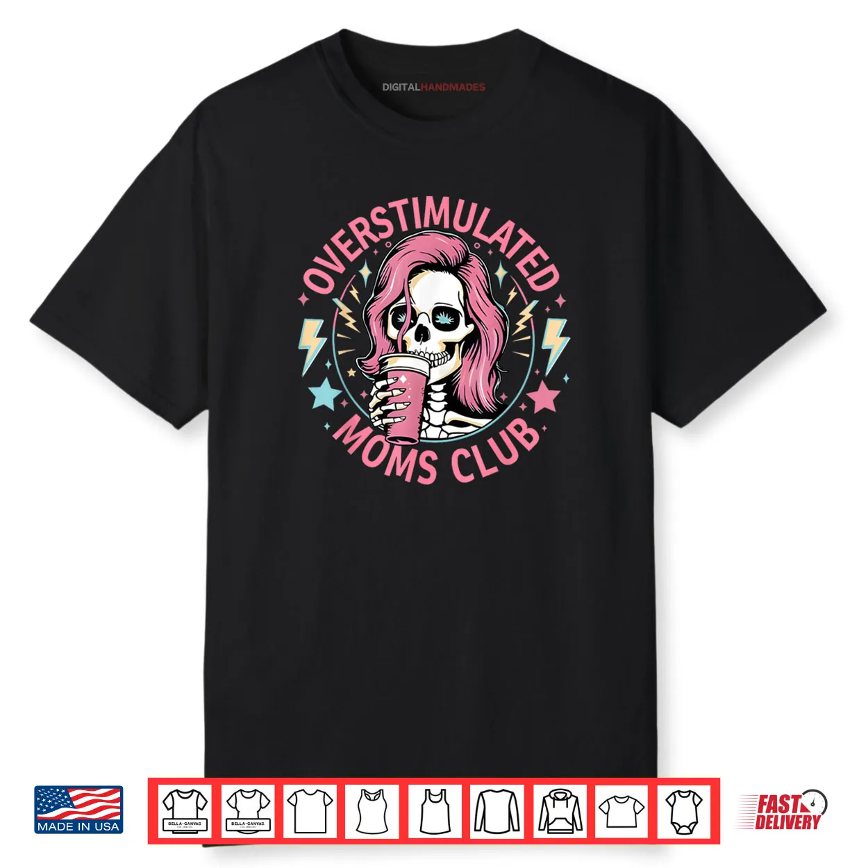 Overstimulated Moms Club Shirt Overstimulated Shirt