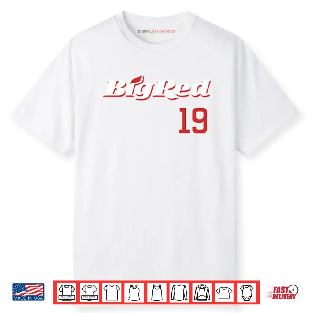 Owen Caissie Big Red 19 Chicago Cubs Shirt 1 Owen Caissie Big Red 19 Chicago Cubs Shirt