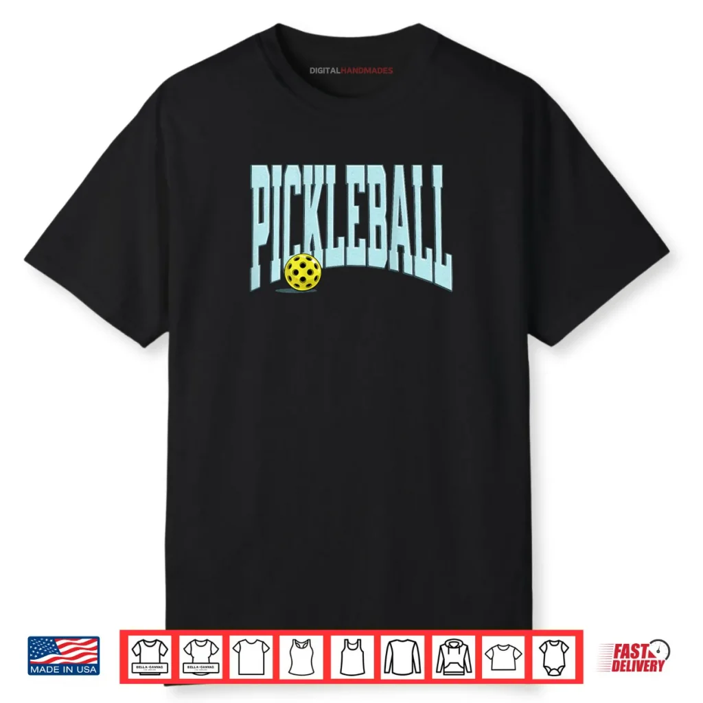 Pickleball Retro Style Shirt 1 Pickleball Retro Style Shirt