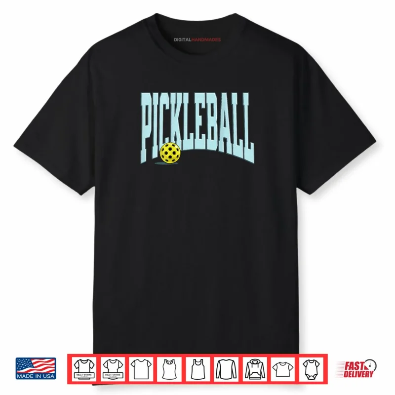 Pickleball Retro Style Shirt
