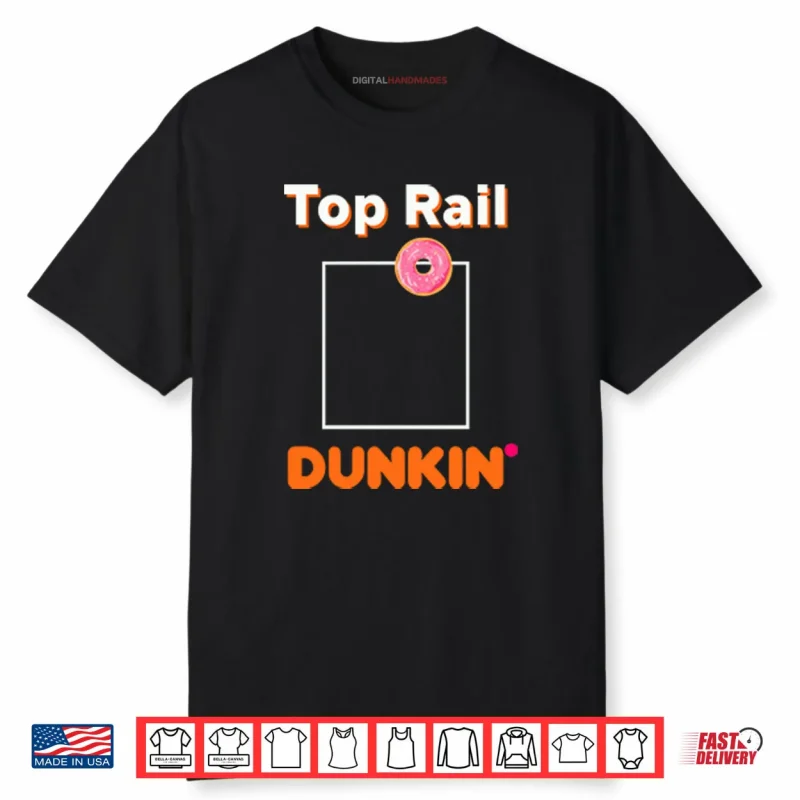Red Sox Top Rail Dunkin Donut Shirt