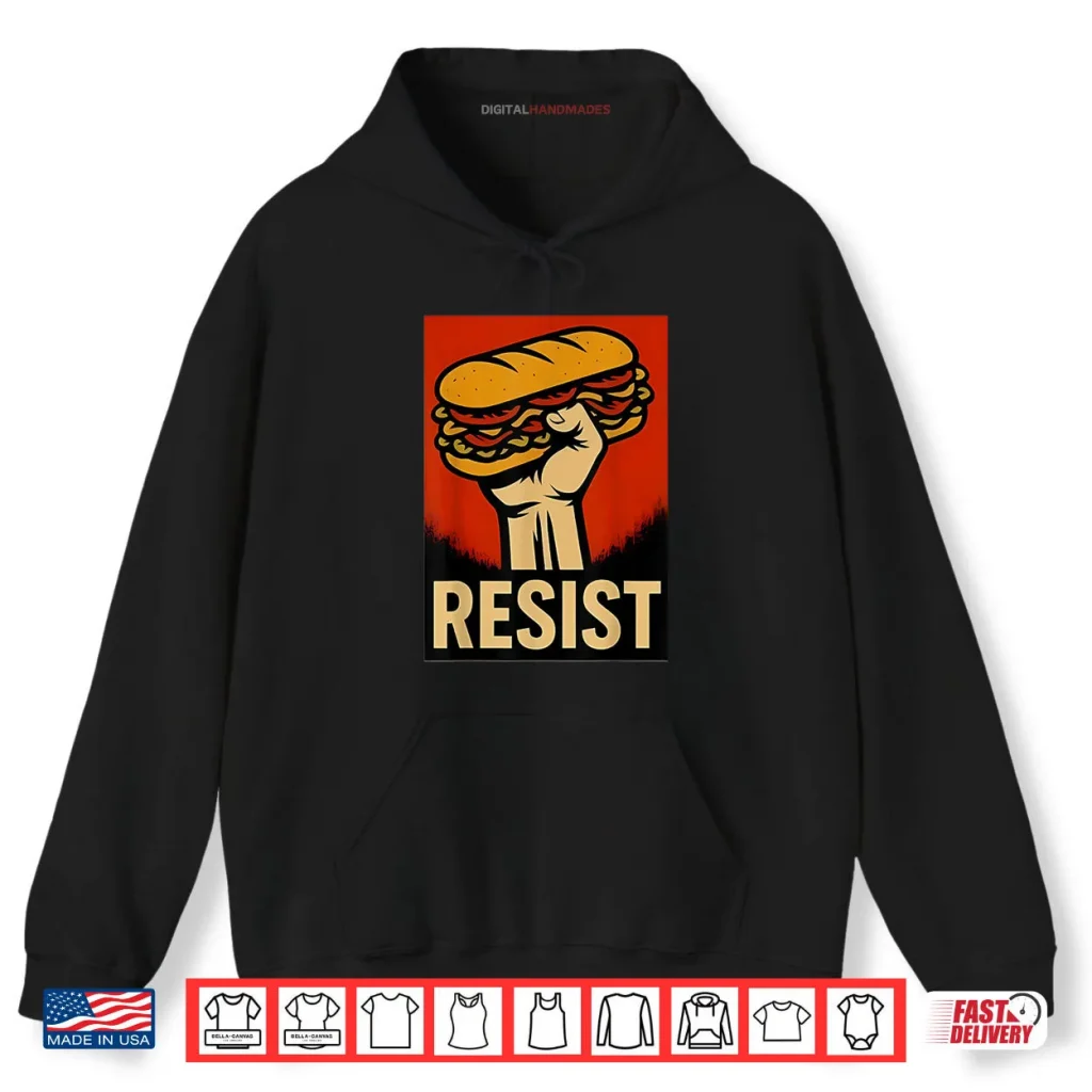 Resist DC Sandwich Thrower Shirt 1 Resist DC Sandwich Thrower Shirt