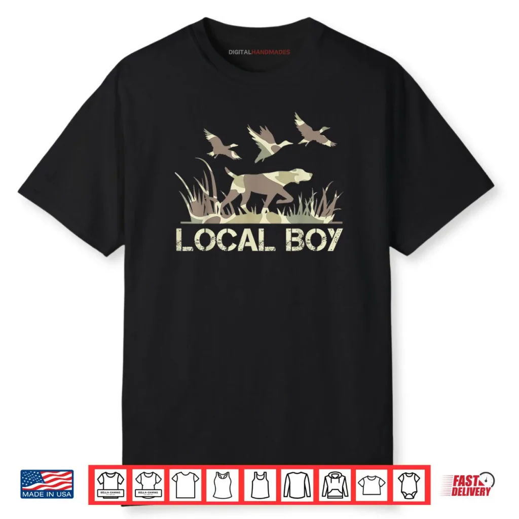 Retro Southern Boy Camouflage Hunting Dog Camo Duck Hunter Shirt 1 Retro Southern Boy Camouflage Hunting Dog Camo Duck Hunter Shirt