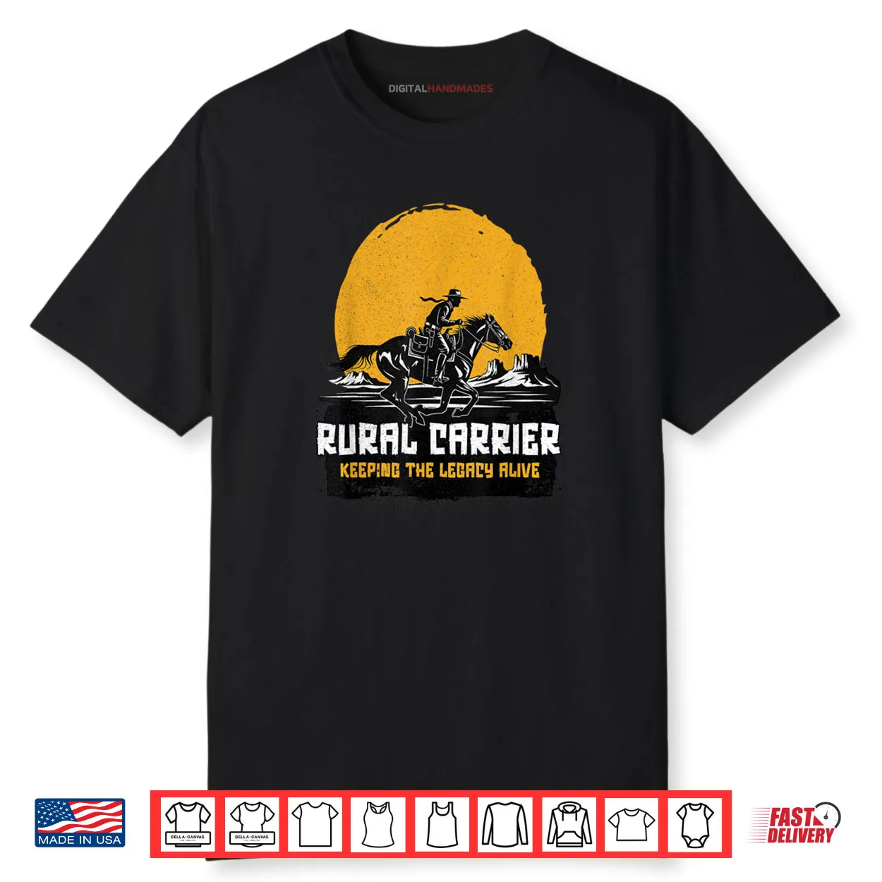 Rural Carrier Keeping The Legacy Alive Graphic Shirt