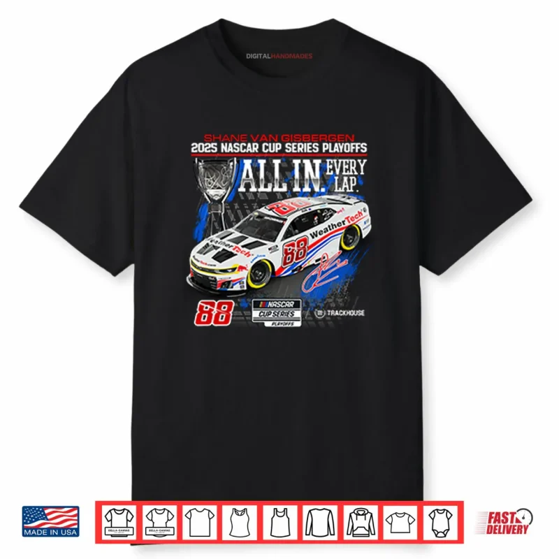 Shane Van Gisbergen 2025 NASCAR Cup Series Playoffs Shirt